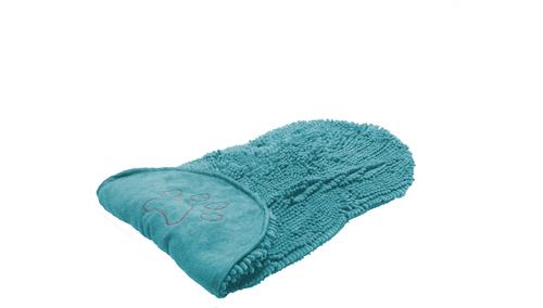 Show full view: Dog Gone Smart Dirty Dog Microfiber Shammy Towel, Pacific Blue, 38 x 16-in slide 3 of 3