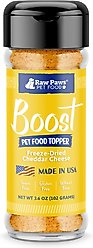 Raw Paws Boost Freeze-Dried Cheese Dog & Cat Food Topper, 3.6-oz bottle