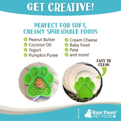 Show full view: Raw Paws Paw Dog & Cat Licking Mats, 2 count slide 4 of 7