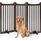 Show in main carousel: Yaheetech Tall Wooden Dog Fence, Espresso, 3-Panel, 36-in slide 3 of 6