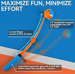 allforpaws Wow Play Foldable Ball Thrower Dog Toy slide 2 of 9