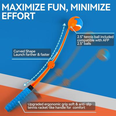 Show full view: allforpaws Wow Play Foldable Ball Thrower Dog Toy slide 5 of 10