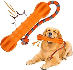 allforpaws Wow Play Floating Stick Dog Toy, Medium