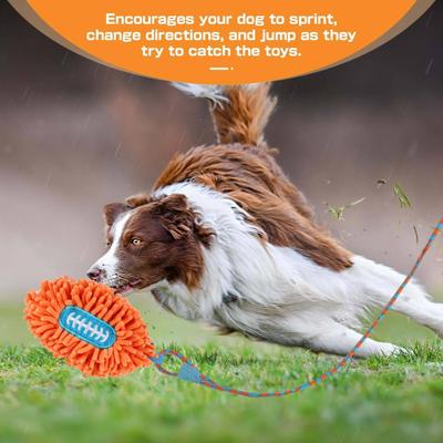 Show full view: allforpaws Wow Play Flirt Pole Tug Dog Toy slide 6 of 8