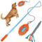 Show in main carousel: allforpaws Wow Play Flirt Pole Tug Dog Toy slide 1 of 8