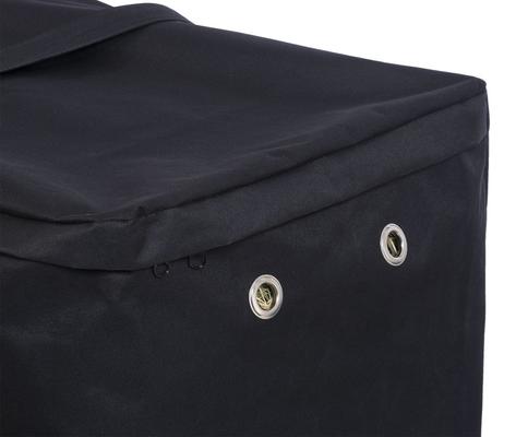 Show full view: Tough1 Hay Bale Cover with Wheels, Black slide 3 of 4