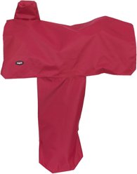 Tough1 Total Nylon Western Horse Saddle Cover, Red