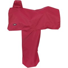 Tough1 Total Nylon Western Horse Saddle Cover, Red