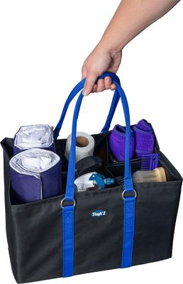 Show full view: Tough1 Deluxe Breakdown Horse Grooming Tote, Royal Blue slide 4 of 4