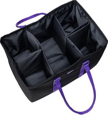 Show full view: Tough1 Deluxe Breakdown Horse Grooming Tote, Purple slide 2 of 4