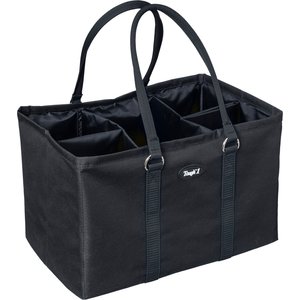 Tough1 Deluxe Breakdown Horse Grooming Tote, Black