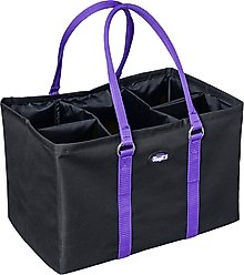 Tough1 Deluxe Breakdown Horse Grooming Tote, Purple
