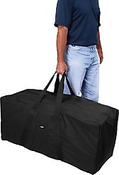 Tough1 Nylon Hay Bale Protector & Carrier, Black