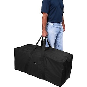 Tough1 Nylon Hay Bale Protector & Carrier, Black