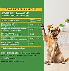 Special Breed Broad Spectrum Herbal Cleanse Liquid Supplement for Dogs, 8-fl oz bottle slide 2 of 5