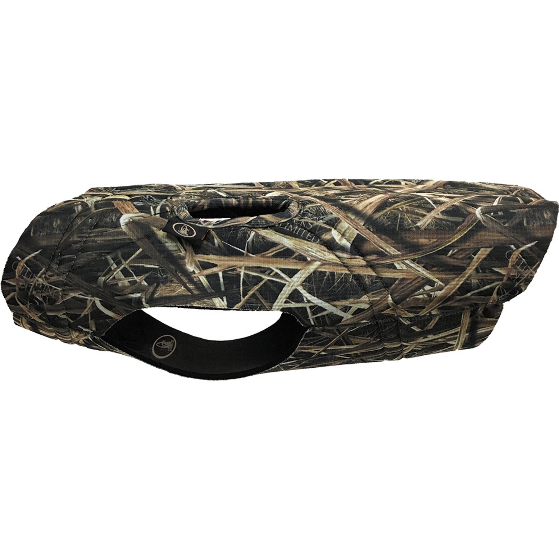 Ducks Unlimited Mud River Deluxe Neoprene Dog Vest, Habitat Camo, XXX-Large