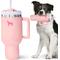 Show in main carousel: PUPROAR Pup Cup Tumbler Plush Squeaky Dog Toy, Pink Peach Dust slide 1 of 7