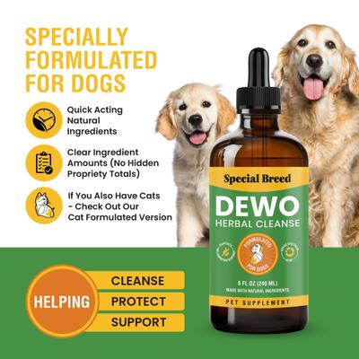 Show full view: Special Breed Broad Spectrum Herbal Cleanse Liquid Supplement for Dogs, 8-fl oz bottle slide 3 of 6