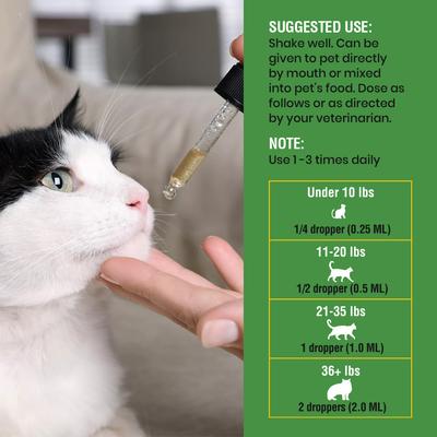 Show full view: Special Breed Broad Spectrum Herbal Cleanse Liquid Supplement for Cats, 2-fl oz bottle slide 6 of 6