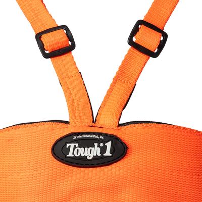 Show full view: Tough1 Easy Breathe V-Nose Horse Grazing Muzzle, Orange, Pony slide 2 of 3