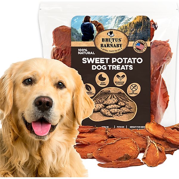 Brutus & Barnaby Sweet Potato Dog Treats