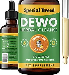 Special Breed Broad Spectrum Herbal Cleanse Liquid Supplement for Cats, 2-fl oz bottle slide 1 of 5