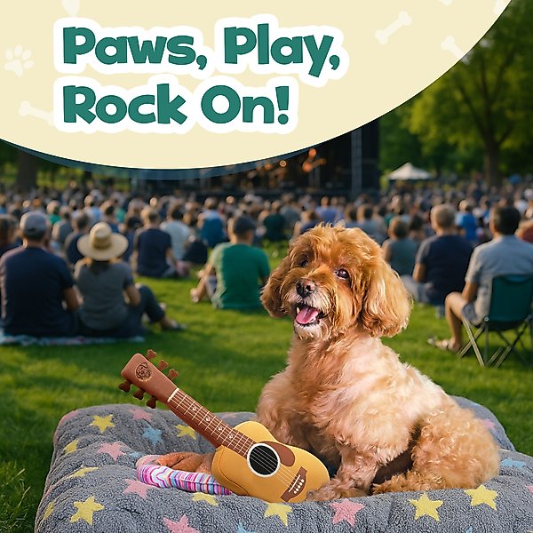 Show full view: PUPROAR Guitar Dog Toy slide 6 of 7