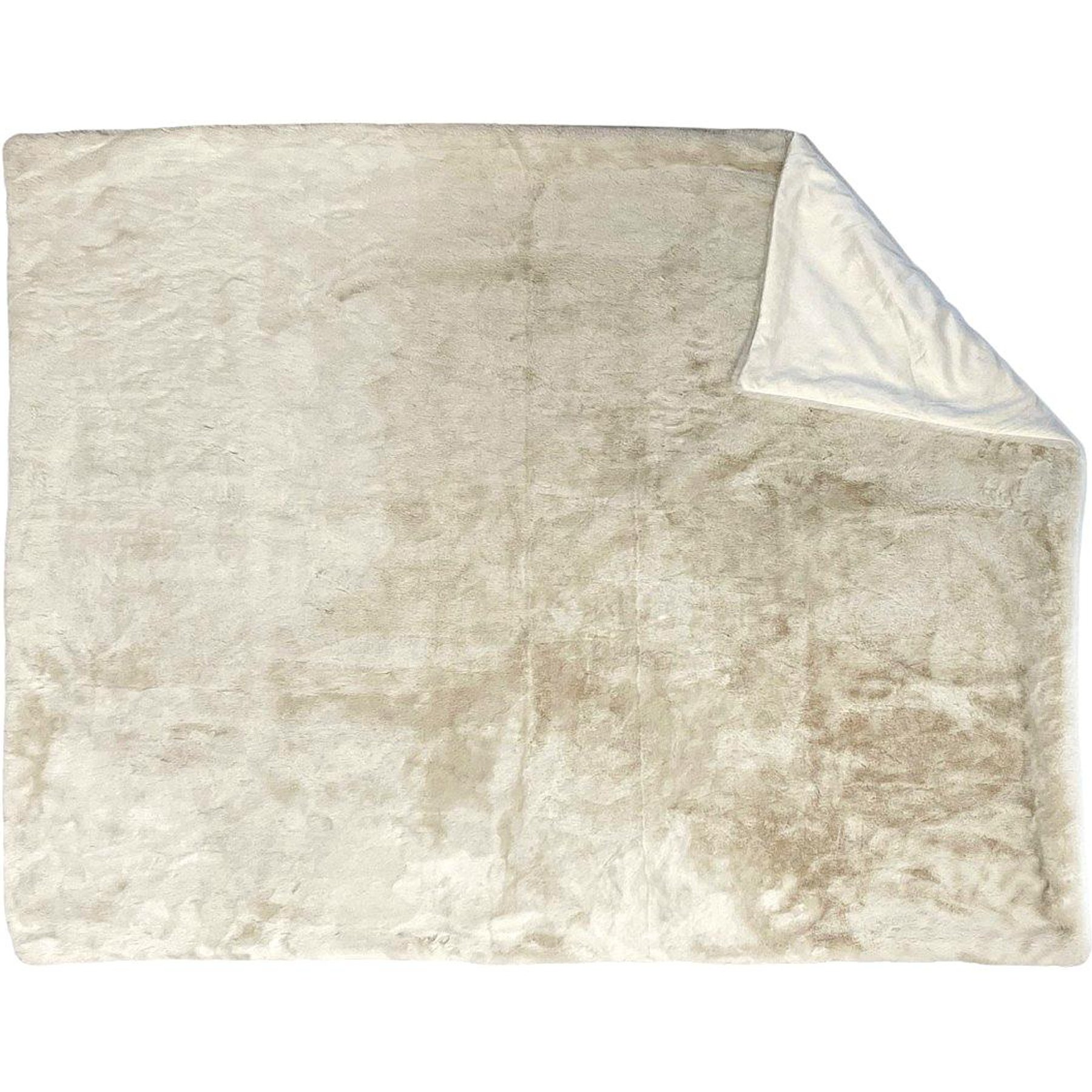 4 Cats & Dogs Throw Dog Furniture Cover, Beige
