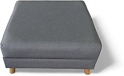 4 Cats & Dogs Otto Cat Ottoman, Grey
