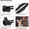 Show in main carousel: CollarDirect Tribal Pattern Nylon Dog Muzzle, Black, Large/X-Large slide 3 of 5