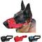 Show in main carousel: CollarDirect Tribal Pattern 1 Nylon Dog Muzzle, Red, Medium/Large slide 4 of 5