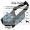 Show in main carousel: CollarDirect Aztec Pattern Nylon Dog Muzzle, Blue, Large/X-Large slide 2 of 6