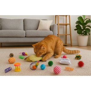 Pet Fit For Life Multi Pack Cat Toy, 20 count