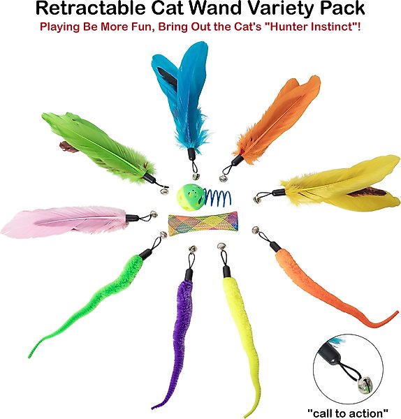 Show full view: Pet Fit For Life Cat Wands Toy, Medium slide 5 of 9