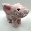 SteelDog USA Barnyard Baller Pig Crinkle Plush Dog Toy