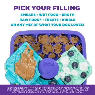 Show full view: Outward Hound by Nina Ottosson Lick N' Flip Treat Puzzle Enrichment Dog Toy slide 6 of 11