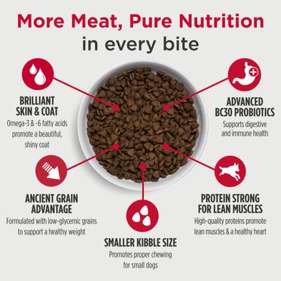 Show full view: Nulo Frontrunner Ancient Grains Turkey, Whitefish, & Quinoa Recipe High-Protein Adult Dry Dog Food, 14-lb bag slide 4 of 12