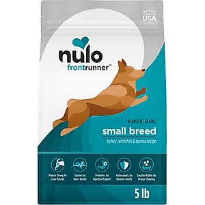 Nulo Frontrunner Ancient Grains Turkey, Whitefish, & Quinoa Recipe High-Protein Adult Dry Dog Food, 5-lb bag