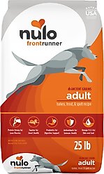 Nulo Frontrunner Ancient Grains Turkey, Trout & Spelt Recipe High-Protein Adult Dry Dog Food, 25-lb bag