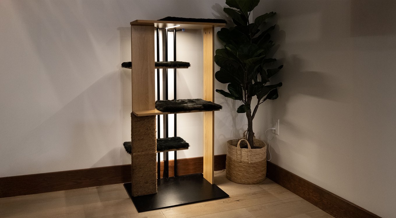 INSTACHEW MODAN Multifunctional Cat Tree with LED Lighting