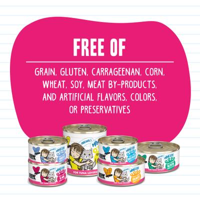 Show full view: BFF Tuna & Chicken 4-Eva Dinner in Gravy Grain-Free Minced Wet Cat Food, 3-oz, case of 24 slide 7 of 14