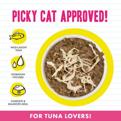 Show full view: BFF Tuna & Chicken 4-Eva Dinner in Gravy Grain-Free Minced Wet Cat Food, 3-oz can, case of 4 slide 4 of 14