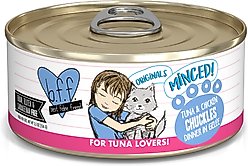BFF Tuna & Chicken Chuckles Dinner in Gelee Canned Cat Food, 5.5-oz, case of 24