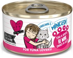 BFF Tuna & Bonito Be Mine Dinner in Gelee Canned Cat Food, 3-oz, case of 24