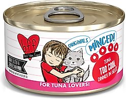 BFF Tuna Too Cool Dinner in Gelee Canned Cat Food, 3-oz tray, case of 24