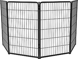 FXW Homeplus Indoor Dog Playpen, Black, 45-in, 4-panel slide 1 of 4