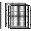 Show in main carousel: FXW Rollick Indoor & Outdoor Dog Playpen, Black, 32-in, 4-panel slide 5 of 7