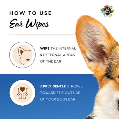 Show full view: Pet Head Dog Ear Wipes, 30 count slide 7 of 8