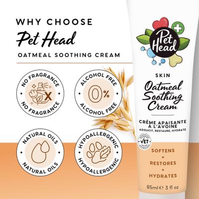 Show full view: Pet Head Oatmeal Dog Paw Cream, 3-fl oz bottle slide 5 of 7