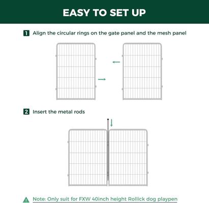 Show full view: FXW Outdoor Dog Playpen Replacement Stakes, 9 count, 50-in slide 4 of 6